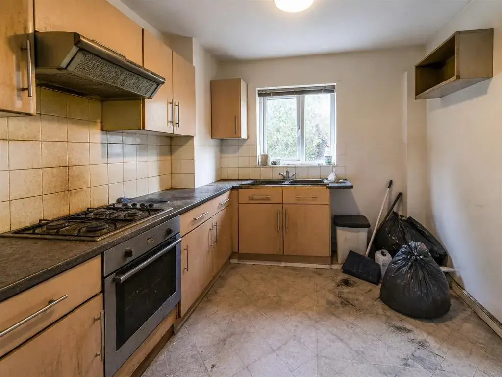 Room before a detailed property deep clean