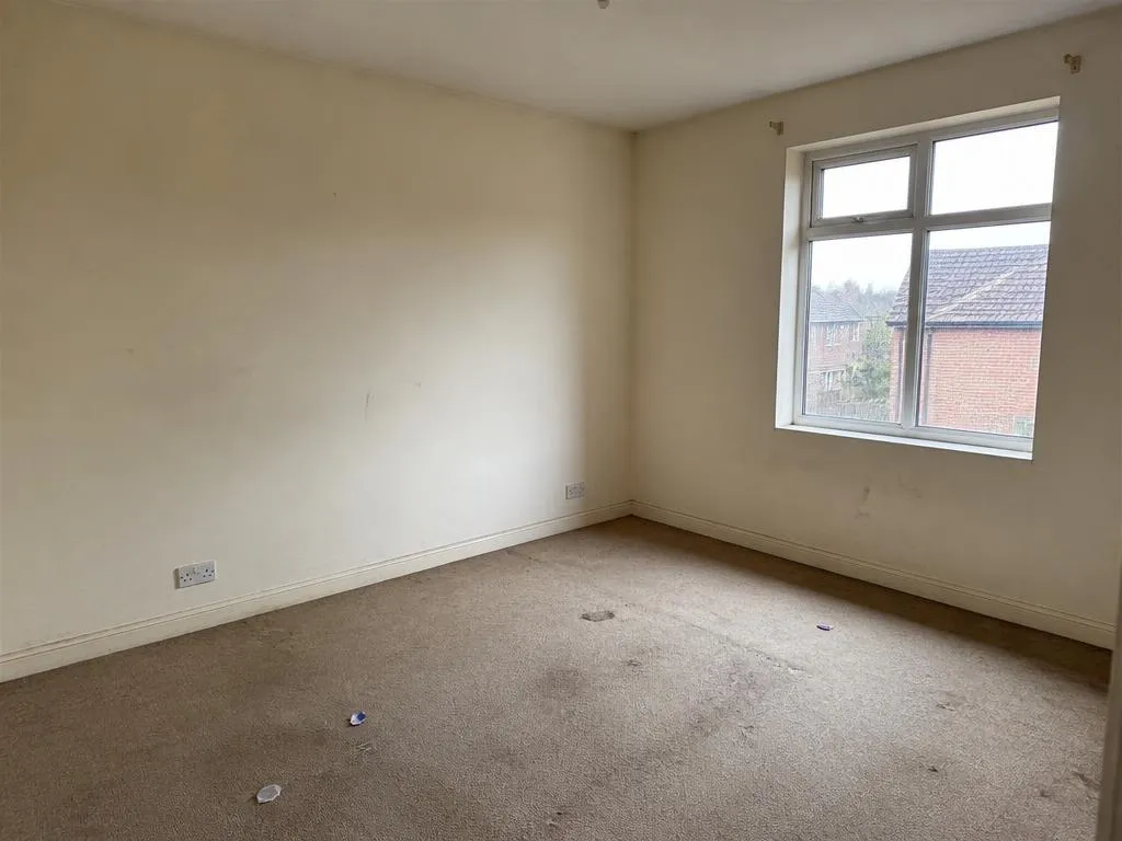 Property room before turnaround cleaning